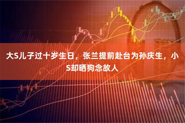 大S儿子过十岁生日，张兰提前赴台为孙庆生，小S却晒狗念故人
